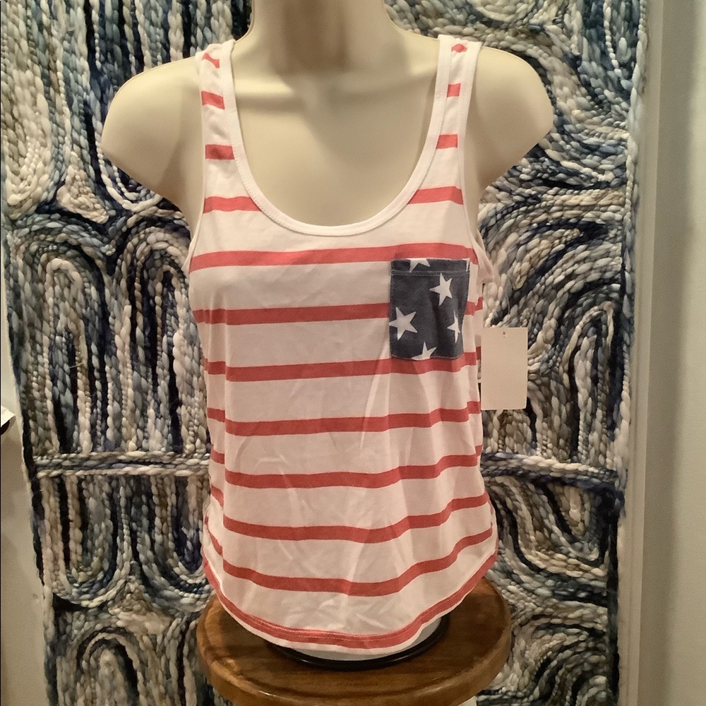 Americana July 4th Gym Tank top